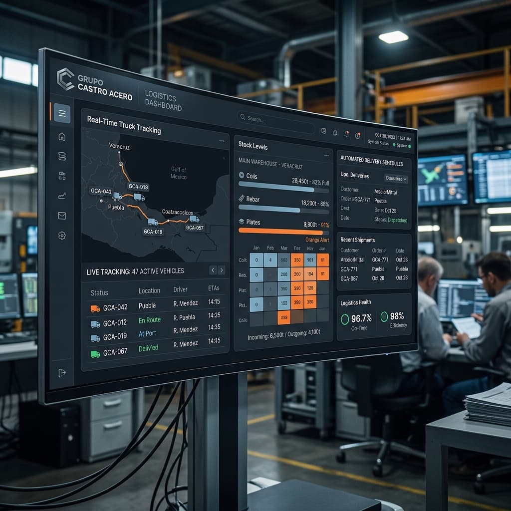 Caso de éxito: Control de Pedidos y Logística