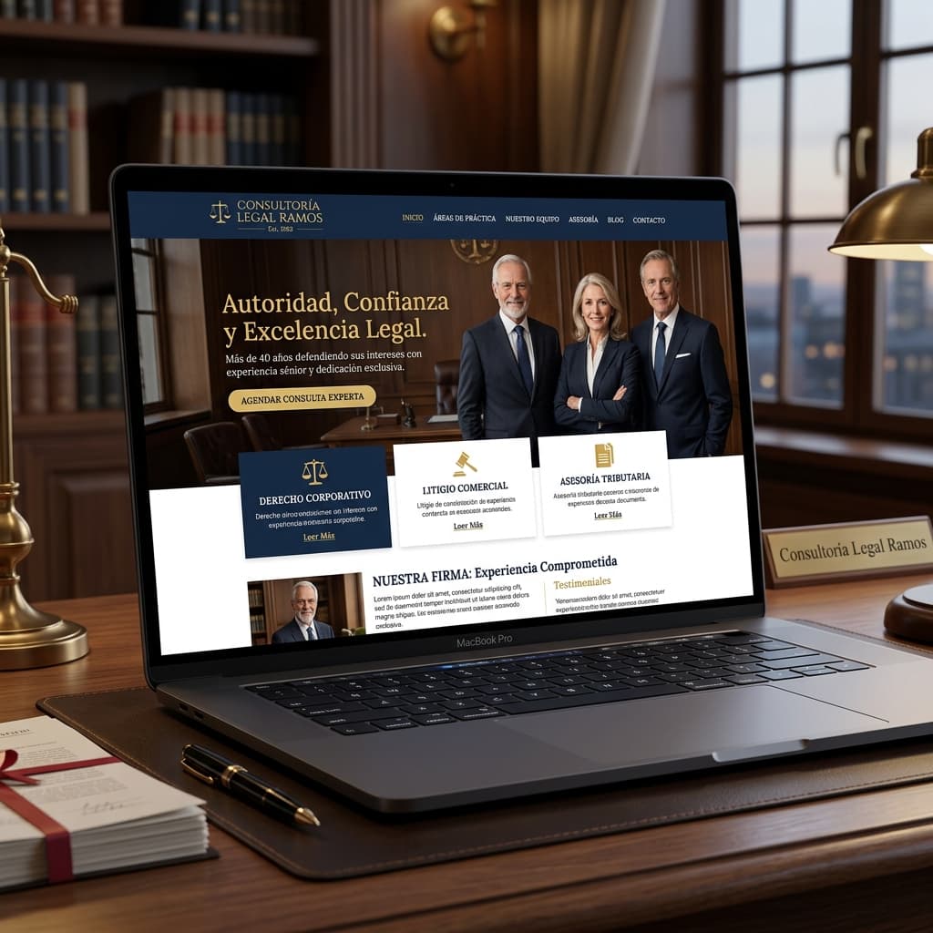 Caso de éxito: Imagen de Autoridad para Abogado